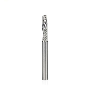 ALEYHA Single-Flute Aluminum End Mill, 3.175 mm Shank, Carbide Spiral Cutter, 3.175 x 1.5 x 3 x 40 mm