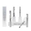 ALEYHA Single-Flute Aluminum End Mill, 3.175 mm Shank, Carbide Spiral Cutter, 3.175 x 1.5 x 3 x 40 mm view 2