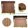 Bamboo Wood Roller Blind, 70% Light-Filtering UV Sun Protection, W70 x H200 cm / W27.55 x H78.74 in view 2