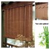 Bamboo Wood Roller Blind, 70% Light-Filtering UV Sun Protection, W70 x H200 cm / W27.55 x H78.74 in view 3