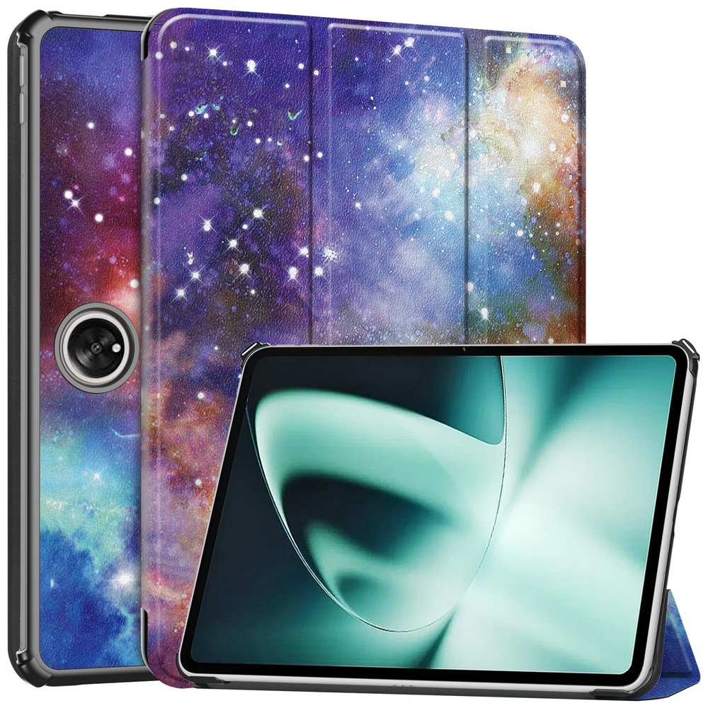AYXYYDS Case for OnePlus Pad 11.6-Inch Tablet (2023), Ultra-Thin PU Leather Cover with Stand and Auto Sleep/Wake, Galaxy