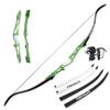 surfwolf Recurve Bow, 66"/68"/70", 12–40 lb, Takedown Competition/Hunting Bow, Green, 70"/40 lb view 1