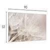 Stovetop Cover 90 x 52 cm, Glass-Ceramic & Induction, Beige Dandelion view 3