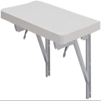 ADITAM White Wall-Mounted Folding Desk, 80 x 40 cm