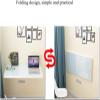 ADITAM White Wall-Mounted Folding Desk, 80 x 40 cm view 2