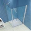 Aica Sanitr Shower Enclosure 90 x 70 cm, 5 mm Clear Glass view 2