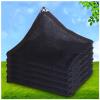 DLLY 80% Shade Net, UV-Resistant HDPE Sun Shade Cloth, Black, 7 x 7 m (23 x 23 ft) view 1
