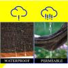 DLLY 80% Shade Net, UV-Resistant HDPE Sun Shade Cloth, Black, 7 x 7 m (23 x 23 ft) view 3