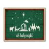 Merry Christmas Oh Holy Night Framed Wood Sign view 2