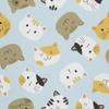 HEKO PANELS Oxford Fabric, Waterproof Polyester Canvas by the Yard, 155 x 100 cm, Cat Design view 1