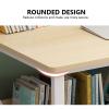 FAANAS Computer Desk with Storage Shelves, 47-Inch, White view 4
