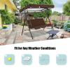 Replacement Canopy for 2/3-Seat Porch Swing, Waterproof 210D Oxford Fabric view 2