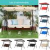 Replacement Canopy for 2/3-Seat Porch Swing, Waterproof 210D Oxford Fabric view 3