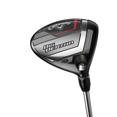 Callaway Men's Big Bertha 23 Fairway Wood, Black and Red, 45g