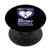 I Wear Immerwinkle for My Sister Irritable Bowel Syndrome PopSockets with Interchangeable PopGrip view 1