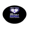 I Wear Immerwinkle for My Sister Irritable Bowel Syndrome PopSockets with Interchangeable PopGrip view 2