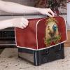 Poceacles Toaster Cover with Chicken-and-Flower Print view 1