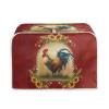 Poceacles Toaster Cover with Chicken-and-Flower Print view 2