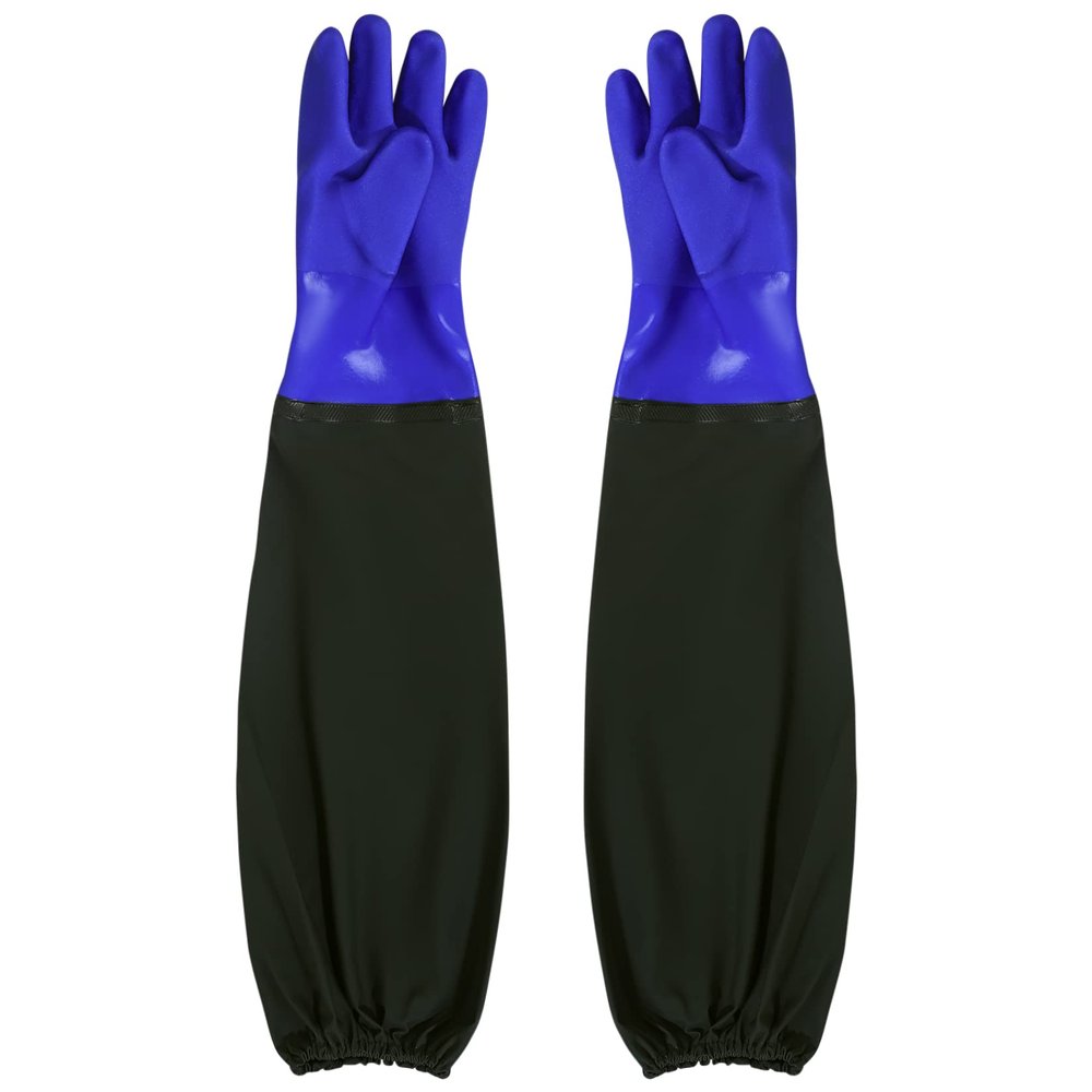 YiPHomn 70 cm Waterproof PVC Pond Cleaning Gloves