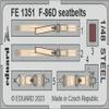 Eduard FE1351 1:48 F-86D Steel Seat Belts for Revell view 1