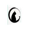 DarHuas Glass Stove Cover 20 x 20.5 in, Cat Design view 1