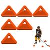 tacery Soccer Cones, 6-Piece Triangle Disc Markers view 1