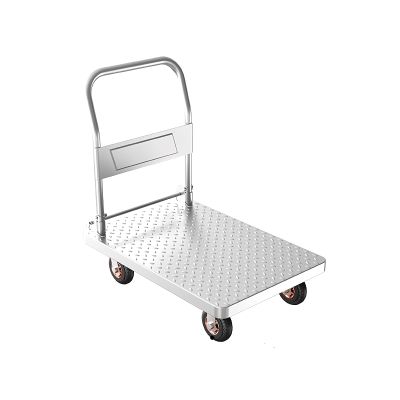 LUCBEI Steel Platform Cart with Folding Handle, T5