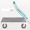 LUCBEI Steel Platform Cart with Folding Handle, T5 view 3