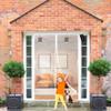 DIY Magnetic Fly Screen Door 95 x 210 cm, White view 1