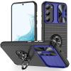 Phone Case for Samsung Galaxy S23/S23 Plus/S23 Ultra, Shockproof with Magnetic Phone Holder Support and Sliding Camera Lens Cover, 5, S23 view 1