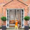 Magnetic Insect Screen Door Curtain, 230 x 215 cm, Black view 1