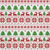 HEKO PANELS Oxford Waterproof Canvas Fabric by the Meter, Polyester, Christmas Pattern, 155 x 200 cm view 1