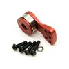 FANGO 25T Spline Half Servo Arm Horn for 1/8 and 1/10 RC Cars, 21 mm, Red view 3