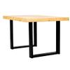 THINFAR Adjustable Metal Table Legs, Black, Set of 2, 60 x 72 cm view 4