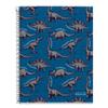 Miquelrius A4 Notebook, 4 Color Bands, 140 Sheets, 7 mm Ruled, 4-Hole, Microperforated, Hardcover, Wild Dino view 1
