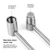 HERCHR Stainless Steel Pool Cue Tip Press Tool, 10–14 mm view 3