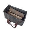 RISEDS Firewood Carrying Bag, Large Canvas Log Carrier view 3