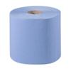 1 Pallet Blue Cleaning Wiper Rolls, 2-Ply, 500 Sheets, 22 x 35 cm view 2