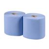 1 Pallet Blue Cleaning Wiper Rolls, 2-Ply, 500 Sheets, 22 x 35 cm view 4