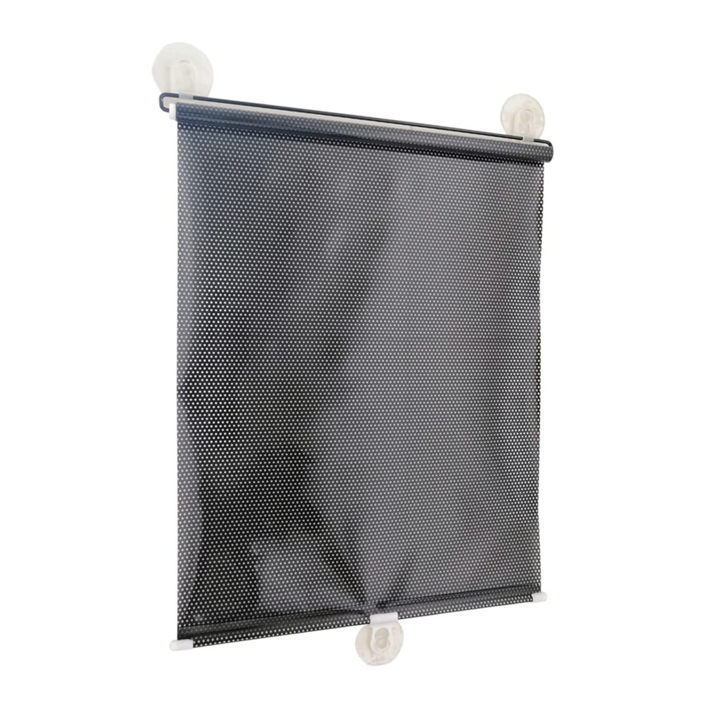 SHUITUKOUU Pleated Blackout Blind with Suction Cups, 26.77 x 49.21 in