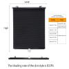 SHUITUKOUU Pleated Blackout Blind with Suction Cups, 26.77 x 49.21 in view 3