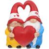 Love Gnome Couple Garden Ornament for Weddings and Valentine's Day view 1