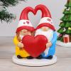 Love Gnome Couple Garden Ornament for Weddings and Valentine's Day view 4