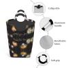 Happy New Year Freestanding Foldable Laundry Basket with Handles, Storage Basket for Office, Bedroom, Clothing and Toys (50 L) view 4