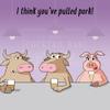 Twizler Funny Pulled Pork Birthday Card, Blank Inside view 2