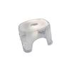 perfk Acrylic Bathroom Stool, 21 cm High, Shoe-Changing Stool view 1