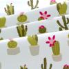 3-Piece Queen Duvet Cover Set, Breathable Tencel with 2 Pillowcases, Cactus Pattern view 3