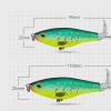 Comcapy 1pc Fishing Lure, Hard Wobble Artificial Lure with Soft Rotating Tail (Color: 5, Size: 90 mm, 11 g) view 2