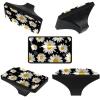 Partysu Daisy Halo Pulls for Dressers, Kitchen Cabinets, and Wardrobes, 4-Pack view 2