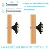 Partysu Daisy Halo Pulls for Dressers, Kitchen Cabinets, and Wardrobes, 4-Pack view 4